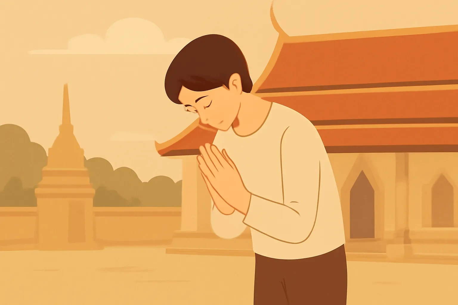 Cách nói xin lỗi trong tiếng Thái: từ đơn giản đến trang trọng