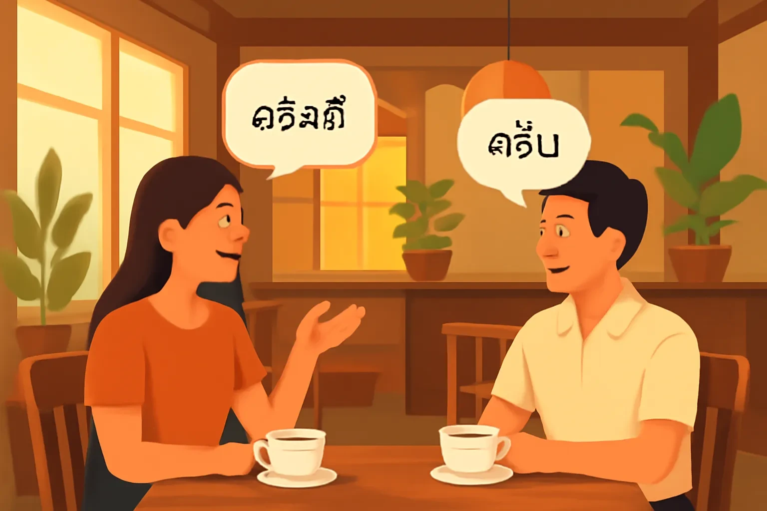 Học tiếng Thái qua hội thoại hàng ngày: từ câu chào đơn giản đến trò chuyện tự nhiên